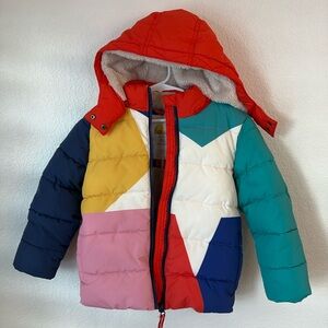 Boden Mini insulated ‘puffer’jacket - size 5-6Y 116cm